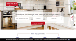 Desktop Screenshot of menage.fr